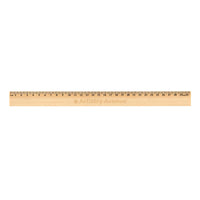 Axis 30cm Wooden Ruler
