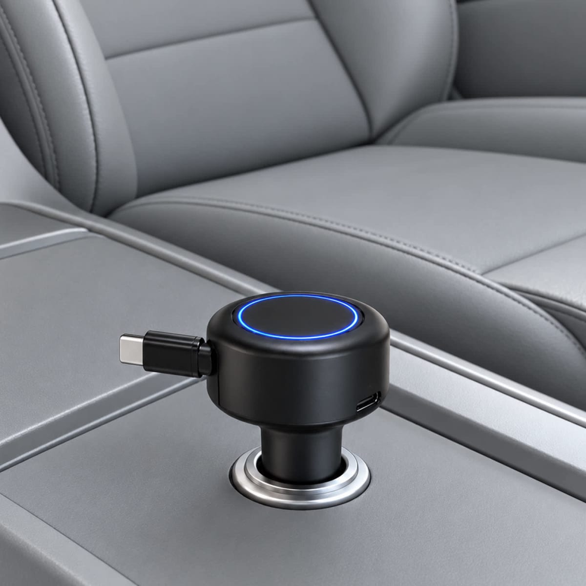Turbo 20w Retractable Car Charger