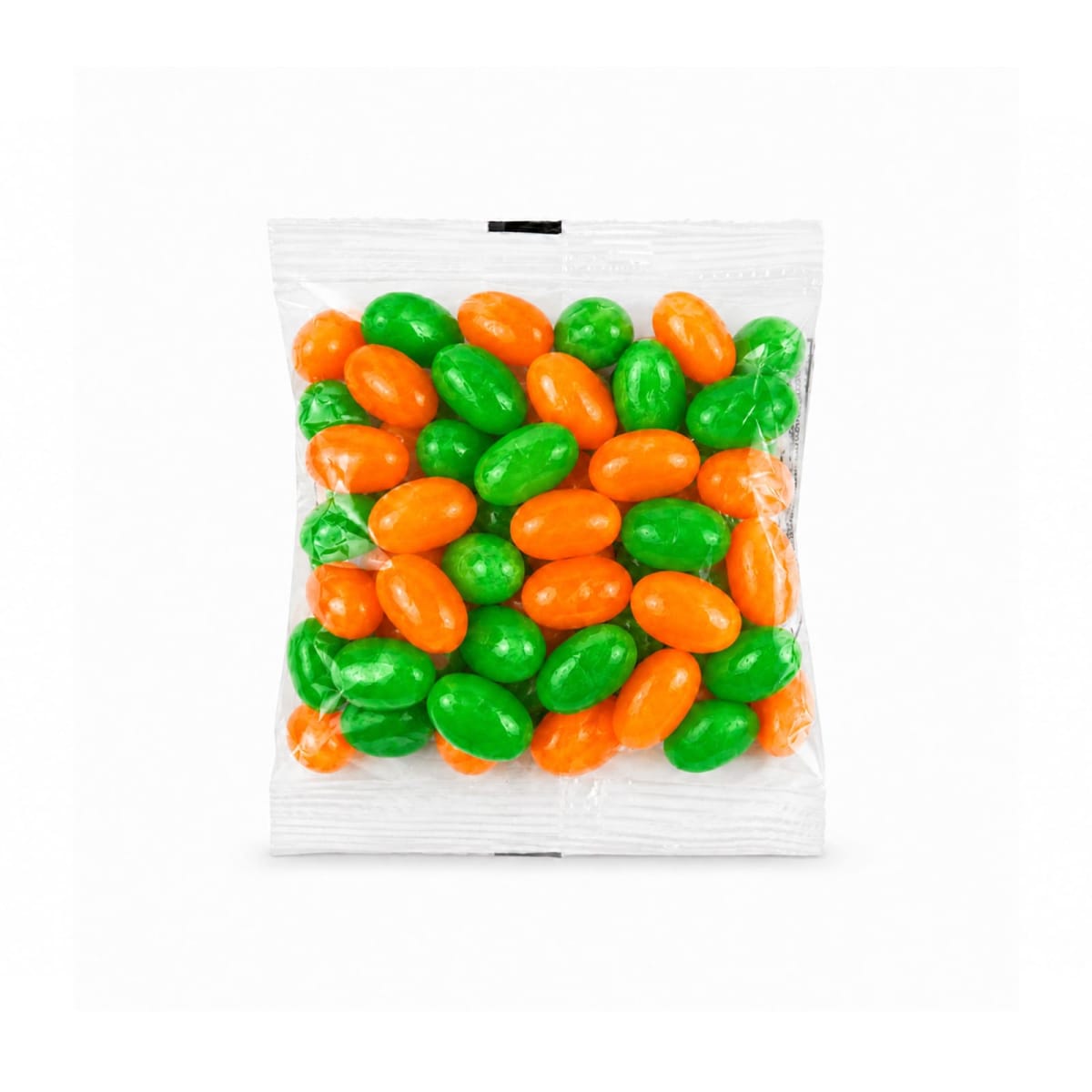 Corporate Colour Mini Jelly Beans in 50 Gram Cello Bag