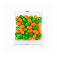 Corporate Colour Mini Jelly Beans in 50 Gram Cello Bag