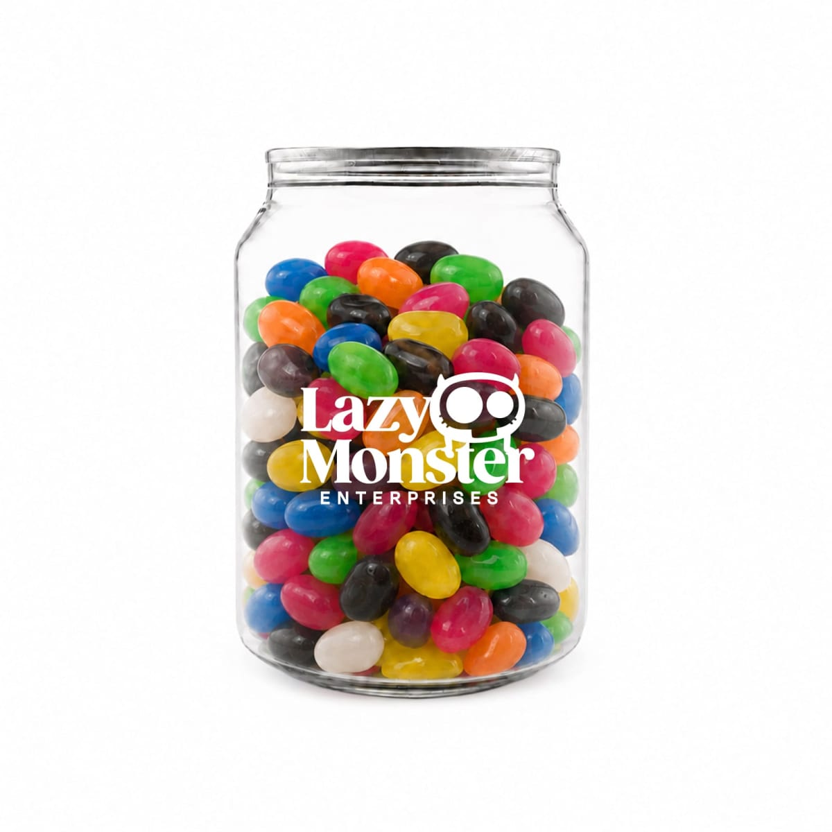 Assorted Jelly Beans in Clear Can 210g
