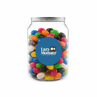 Assorted Jelly Beans in Clear Can 210g
