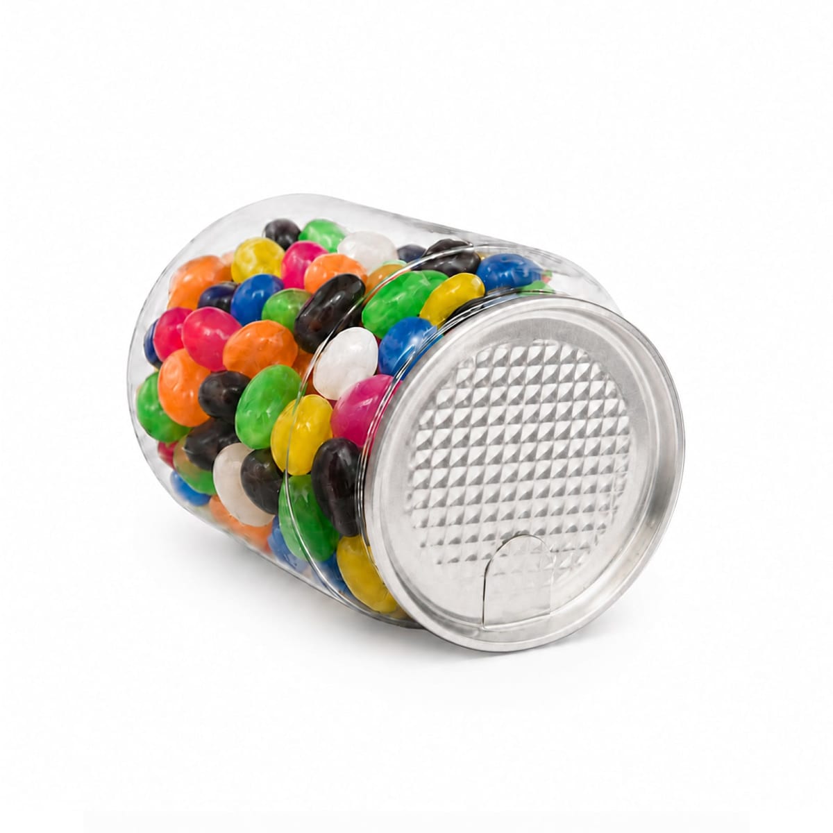 Assorted Jelly Beans in Clear Can 210g