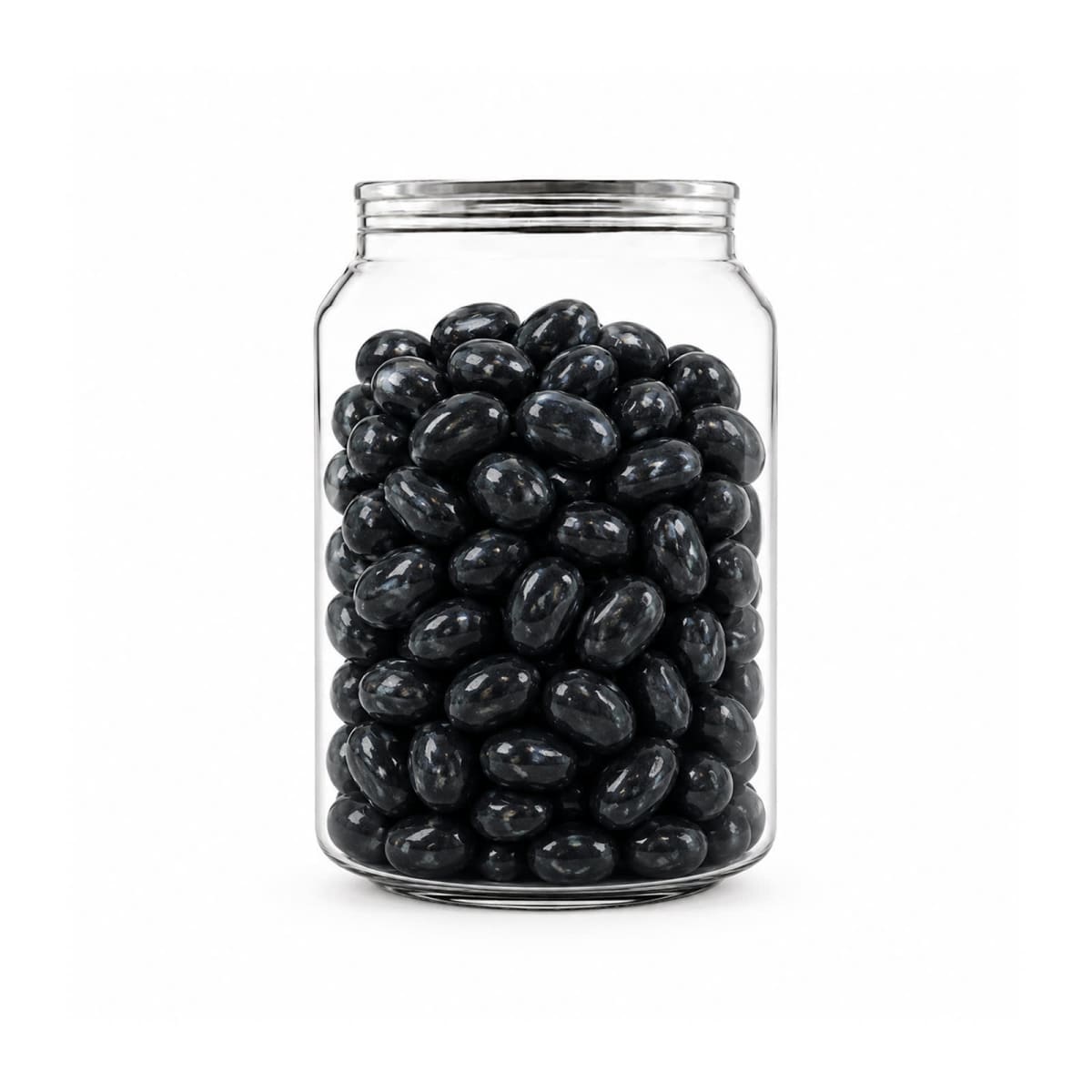 Corporate Colour Jelly Beans in Clear Can 210g