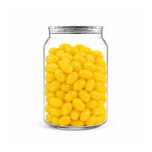 Corporate Colour Jelly Beans in Clear Can 210g