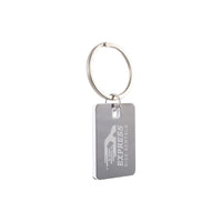 Rectangle Stainless Steel Keytag