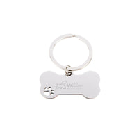 Dog Bone Keytag
