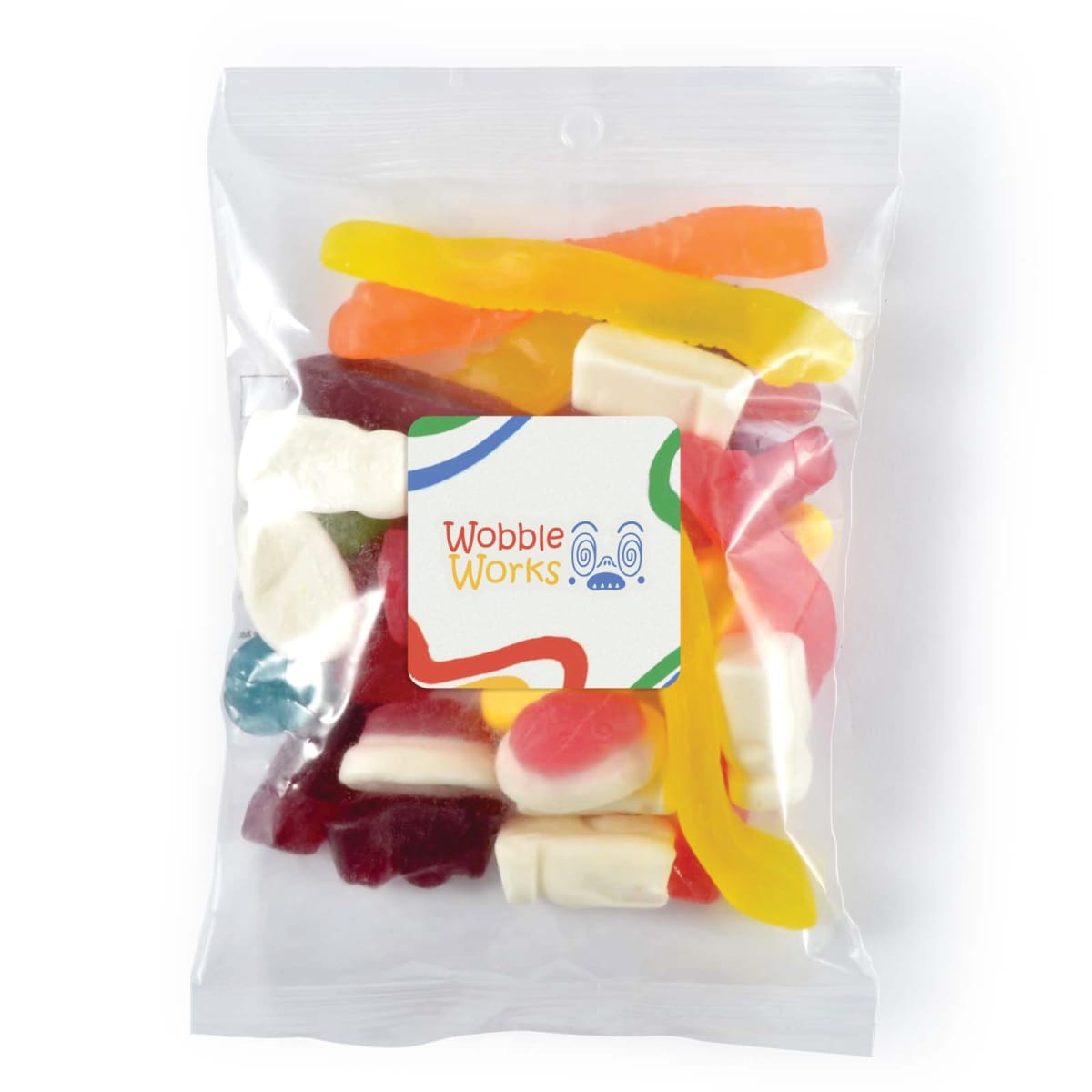 Assorted Jelly Party Mix in 180g Cello Bag