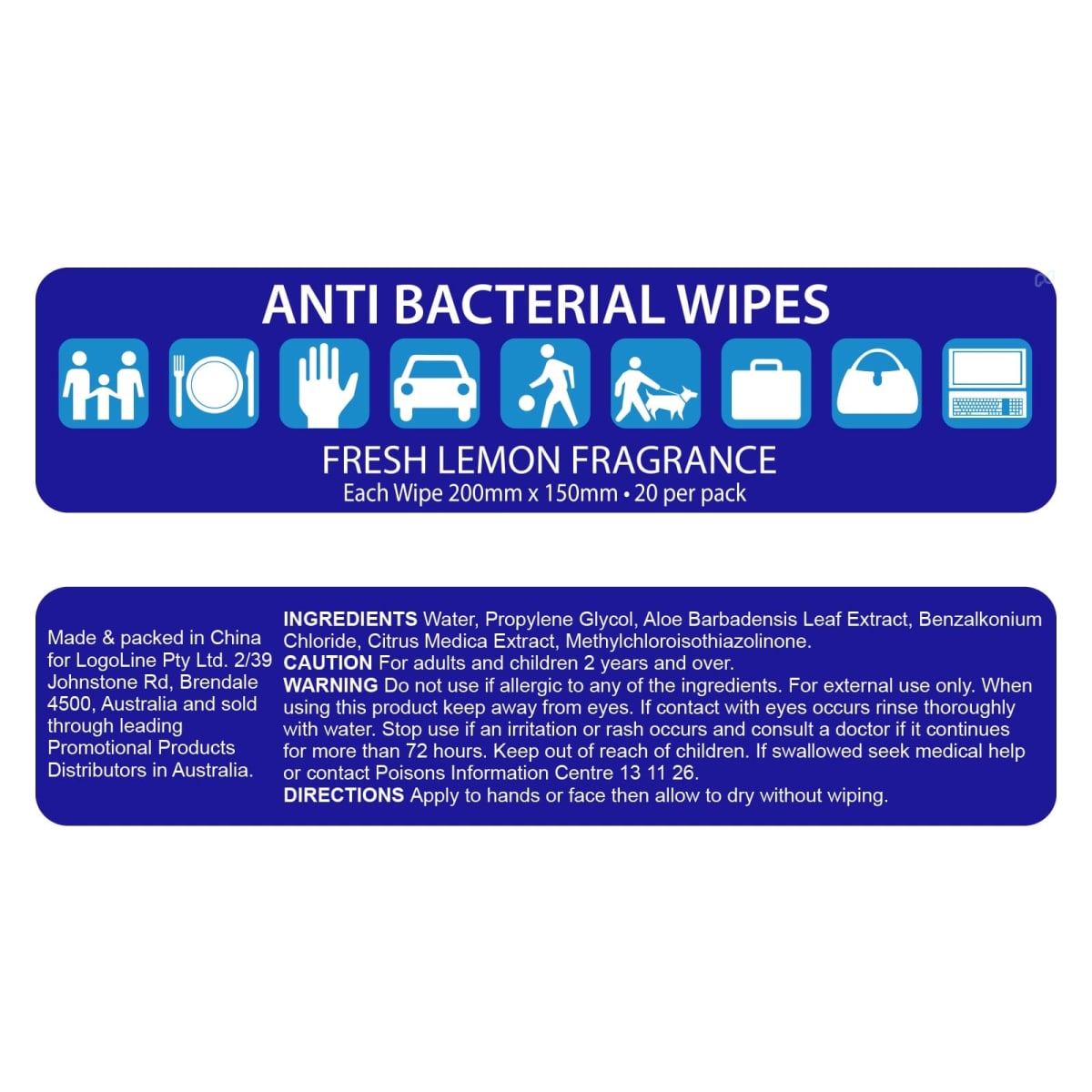 Aqua Wet Wipes
