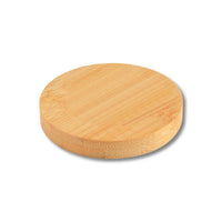 Discus Bamboo Bottle Opener Coaster