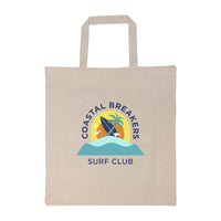 Calico Short Handle Bag