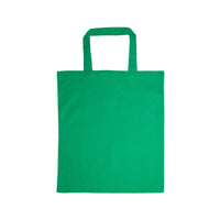 Coloured Cotton Short Handle Tote Bag