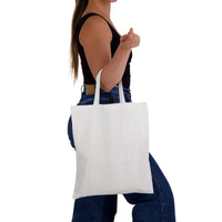 Coloured Cotton Short Handle Tote Bag