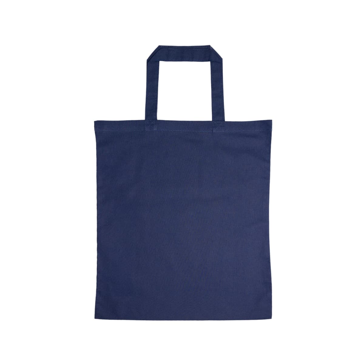 Coloured Cotton Short Handle Tote Bag