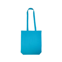 Coloured Cotton Long Handle Bag