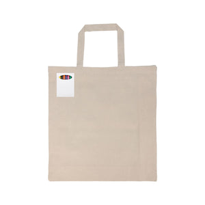 Colouring Short Handle Calico Bag & Crayons