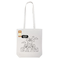 Colouring Long Handle Cotton Bag & Pencils