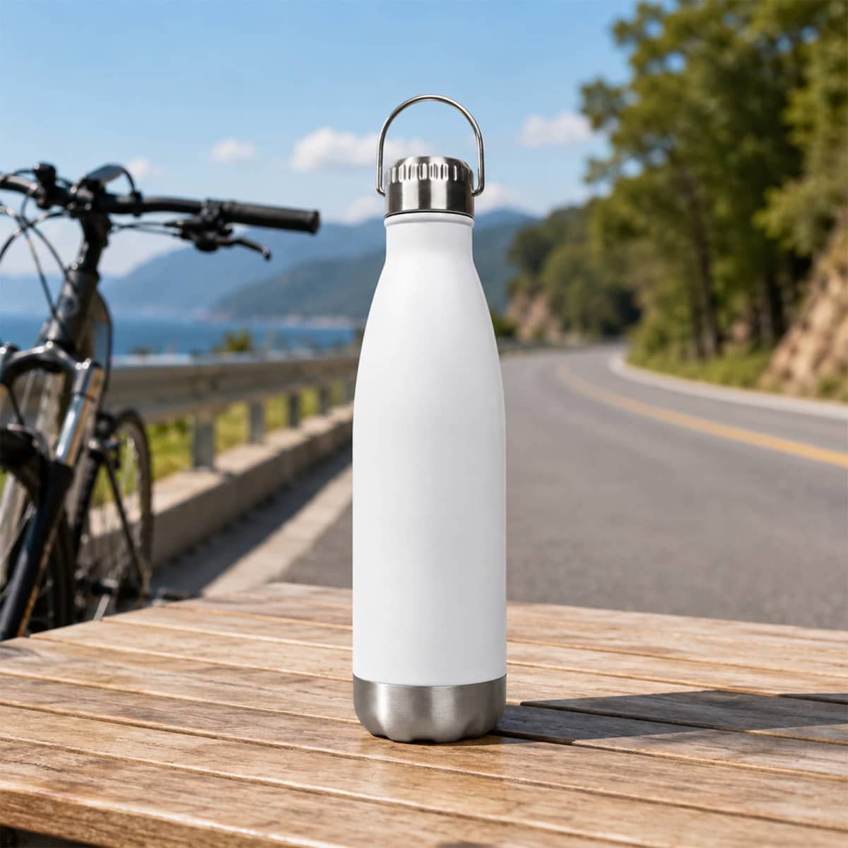 Soda Bottle with Hanger Lid