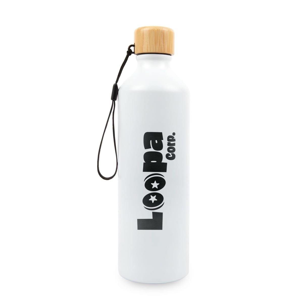 Gelato Aluminium Bottle with Bamboo Lid