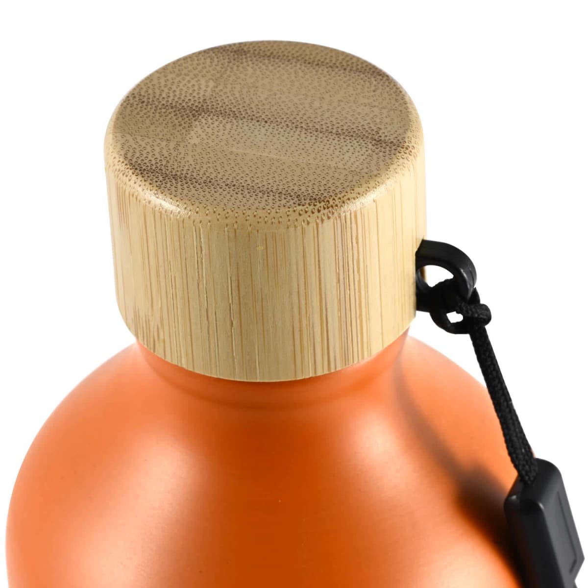 Gelato Aluminium Drink Bottle with Bamboo Lid