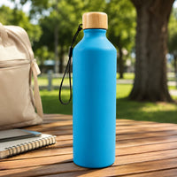Gelato Aluminium Bottle with Bamboo Lid
