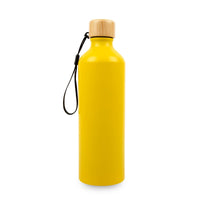 Gelato Aluminium Bottle with Bamboo Lid