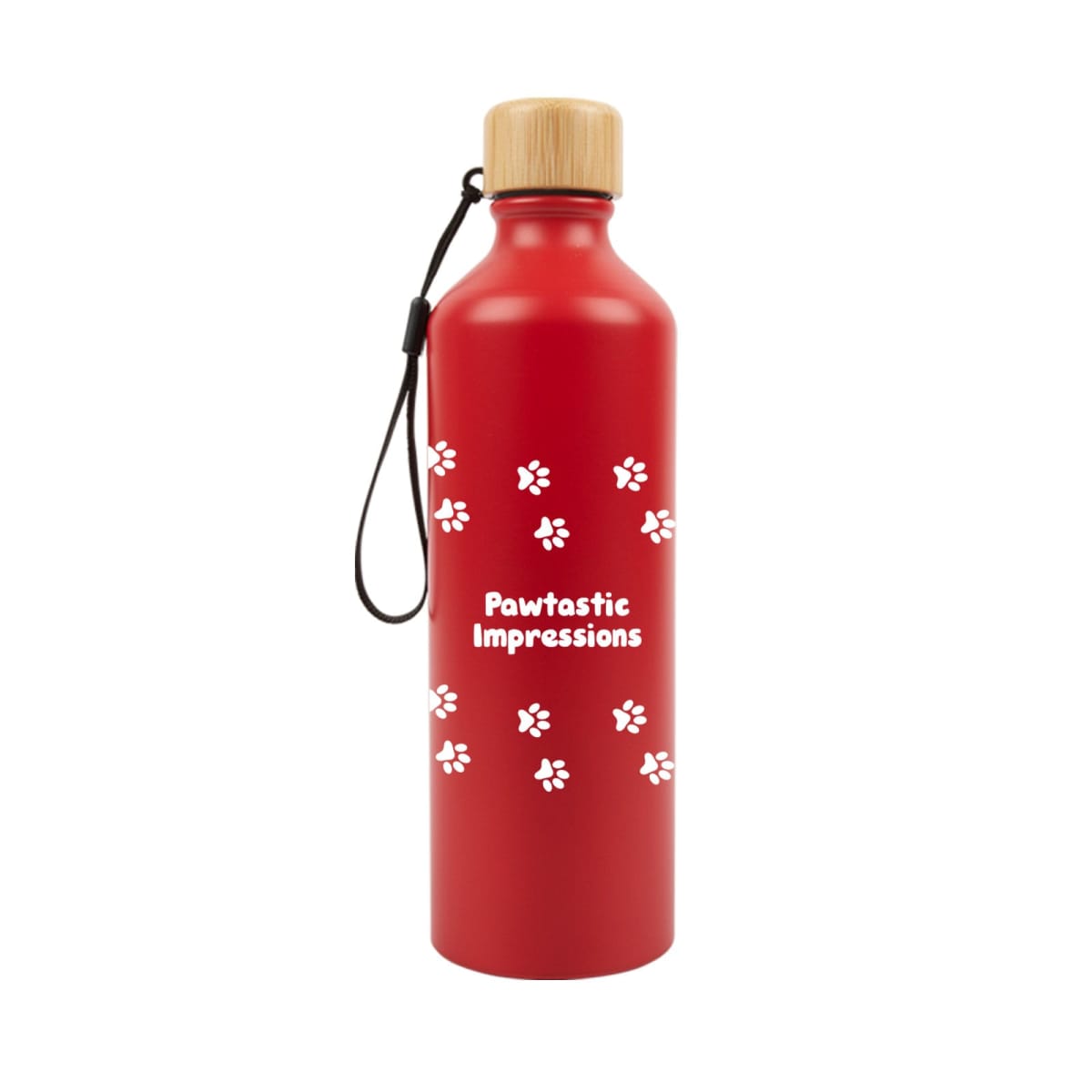 Gelato Aluminium Bottle with Bamboo Lid