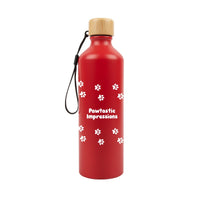 Gelato Aluminium Bottle with Bamboo Lid