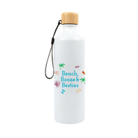 Gelato Aluminium Bottle with Bamboo Lid