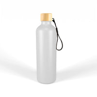 Gelato Aluminium Drink Bottle with Bamboo Lid