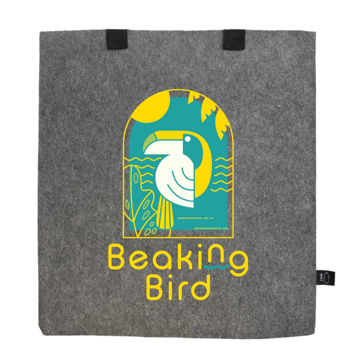 Montana RPET Felt Tote Bag