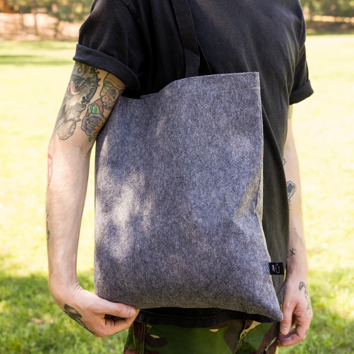 Montana RPET Felt Tote Bag