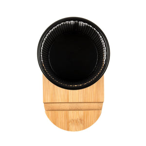 Bamboo Pen Tidy Phone Stand
