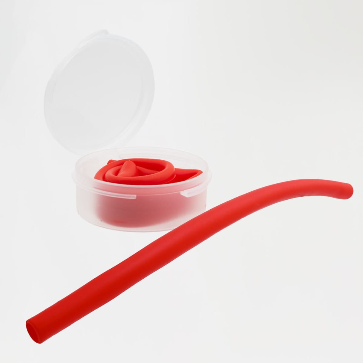 Silicone Straw in Case
