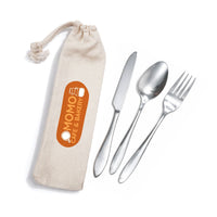 Banquet Cutlery Set in Calico Pouch