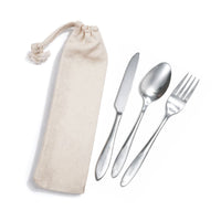 Banquet Cutlery Set in Calico Pouch