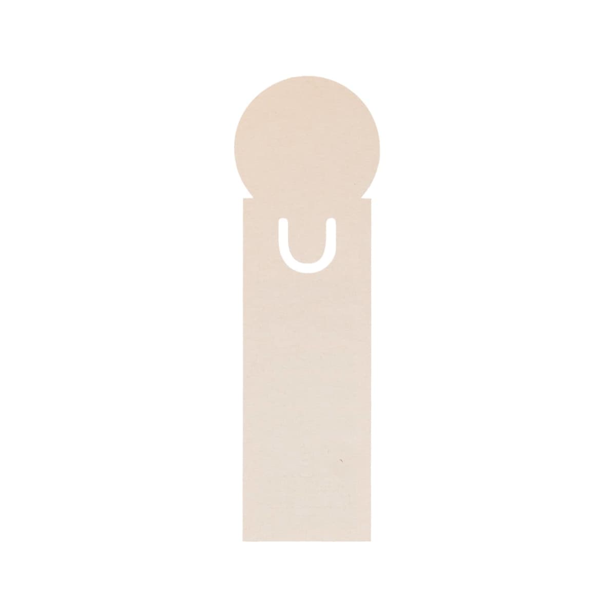Circle Milk Carton Bookmark