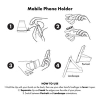 Grip Clip Phone Stand