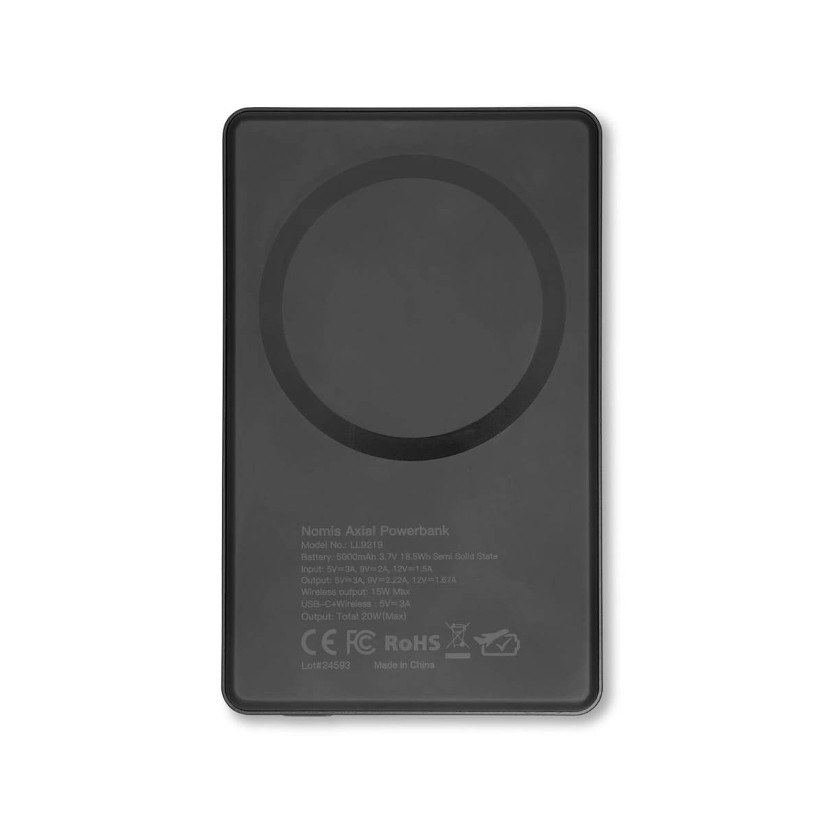 Axial 5,000mAh Solid State Power Bank by Nomis