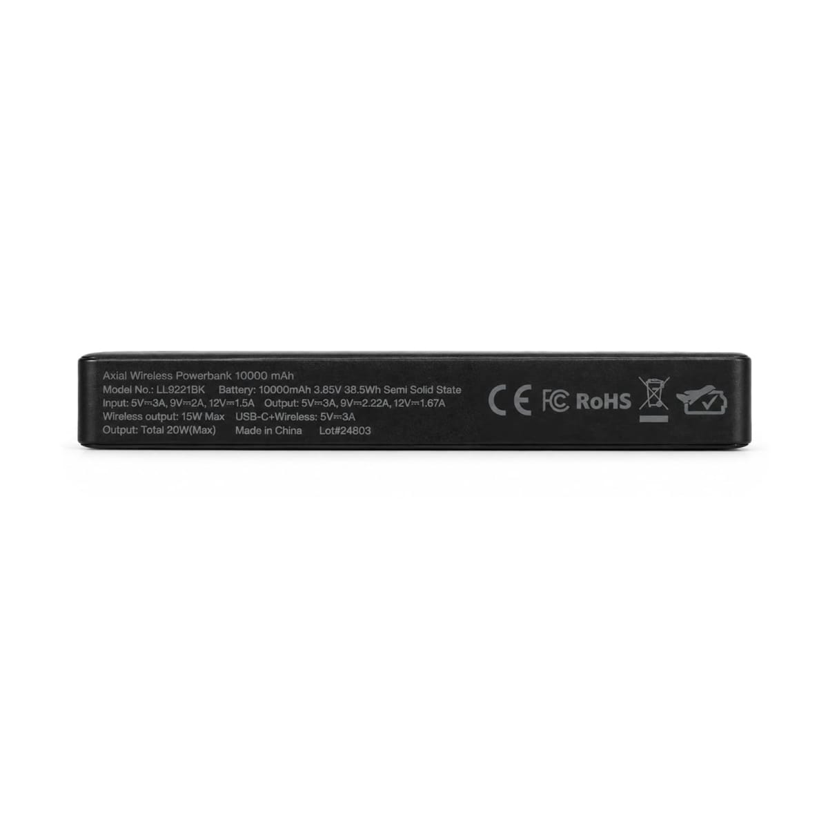 Axial by Nomis 10,000mAh Solid State Power Bank