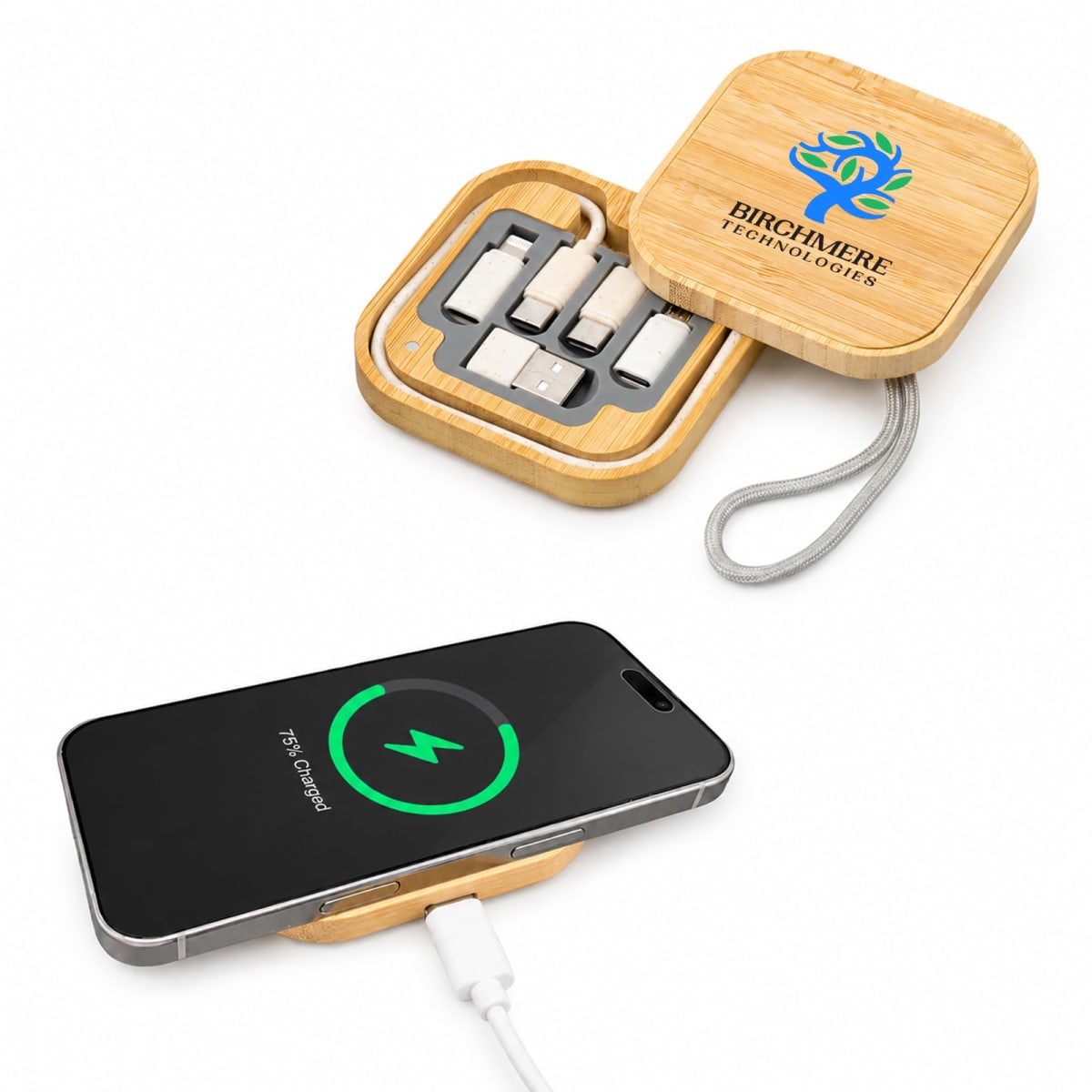 Reveal Square Wireless Charger Set