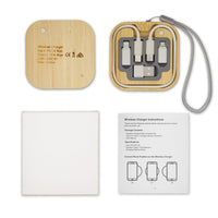 Reveal Square Wireless Charger Set