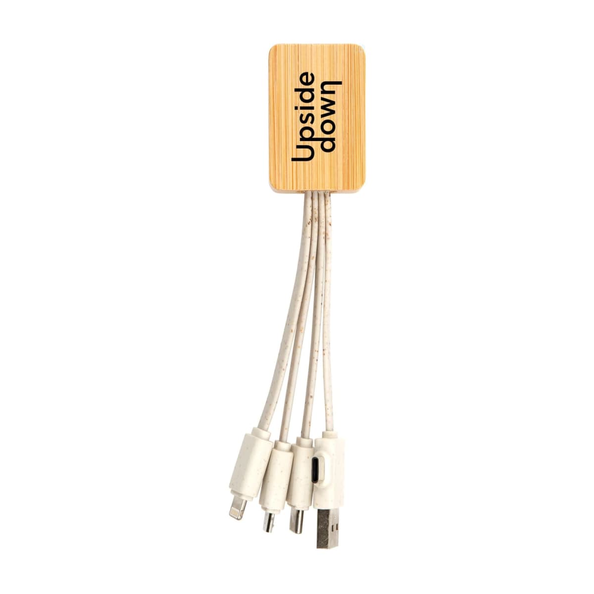 Sprite Square Bamboo Charging Cable