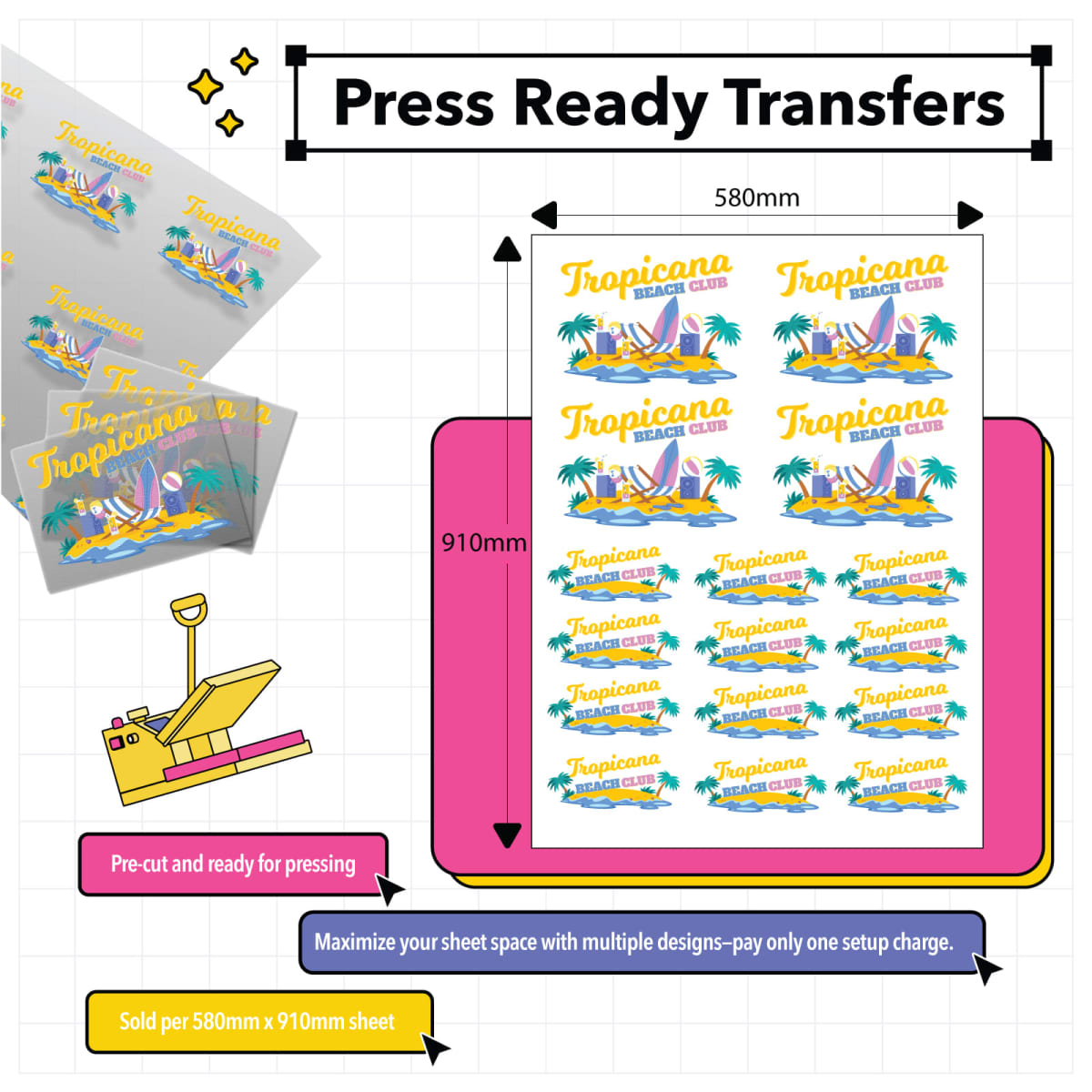 Press Ready Transfers