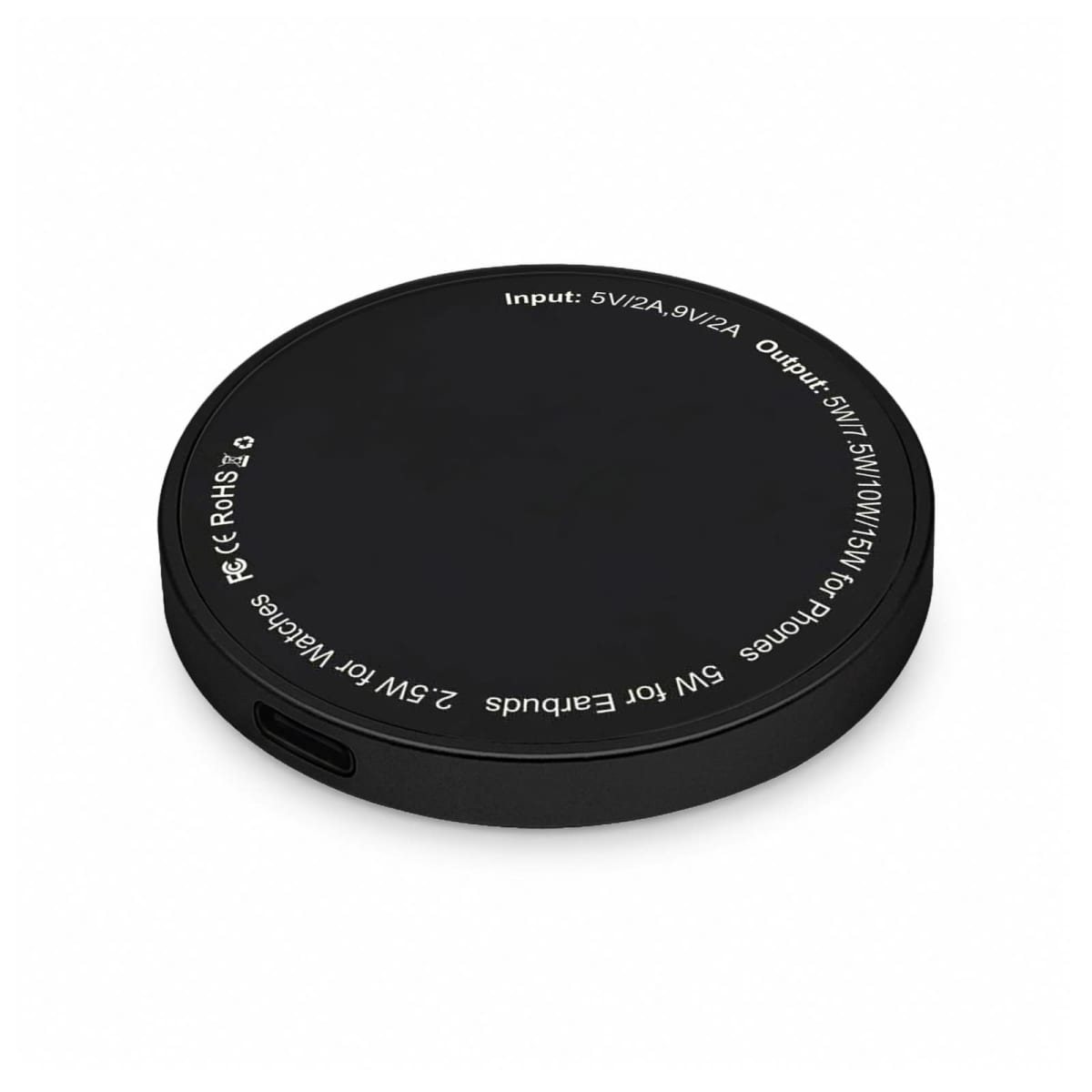 Puck Magnetic Phone and Watch Charger with Stand