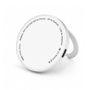Puck Magnetic Phone and Watch Charger with Stand