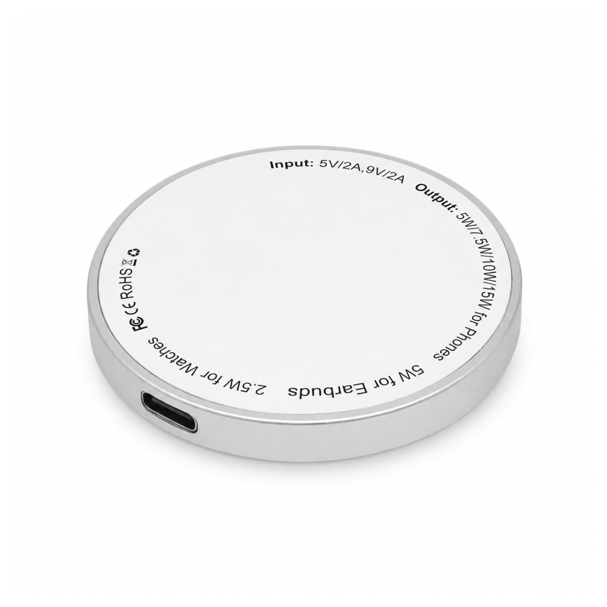Puck Magnetic Phone and Watch Charger with Stand