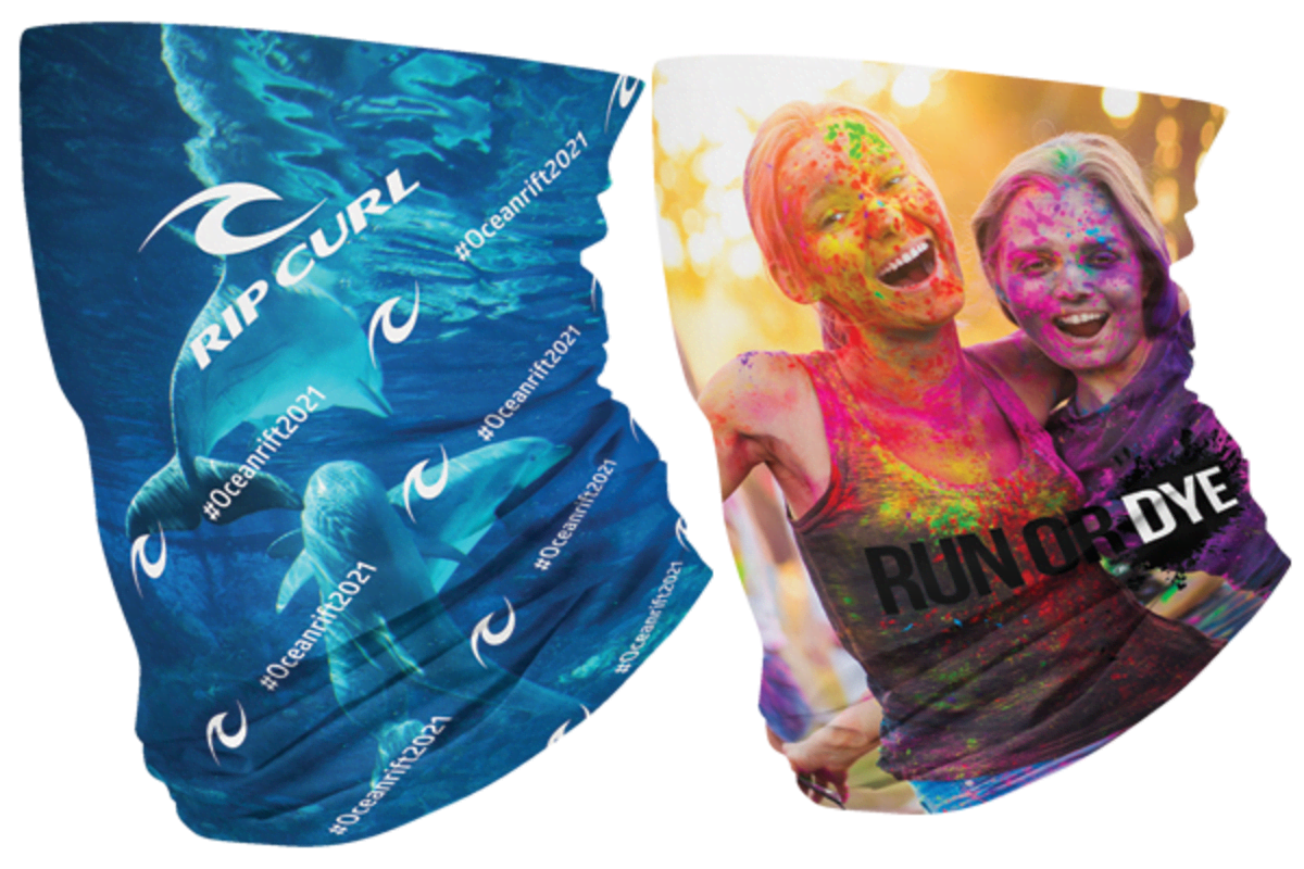 Australian Custom Printed Full Colour Bandanas