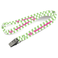 Pisces Smooth Lanyard Budget Full Colour