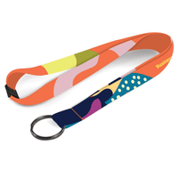 Pisces Smooth Lanyard Budget Full Colour with Breakaway